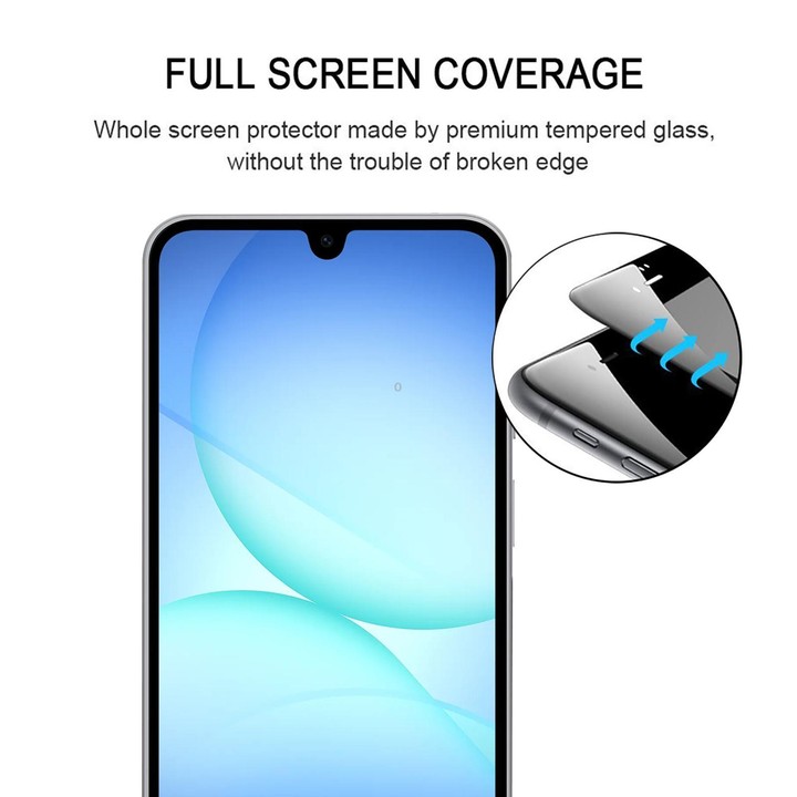 For Galaxy Buddy5 5G High Aluminum Full Screen Silk Printing Tempered Glass Film