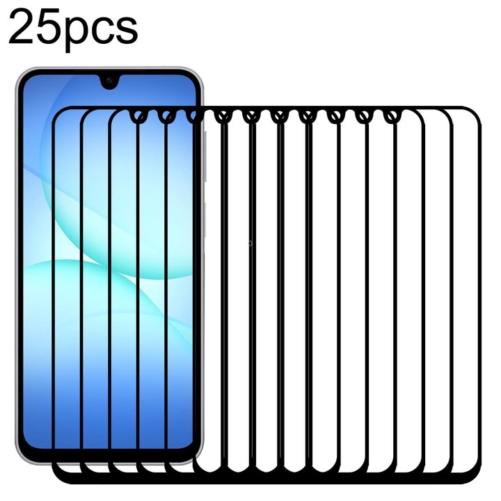 For Galaxy Buddy5 5G 25pcs High Aluminum Full Screen Silk Printing Tempered Glass Film