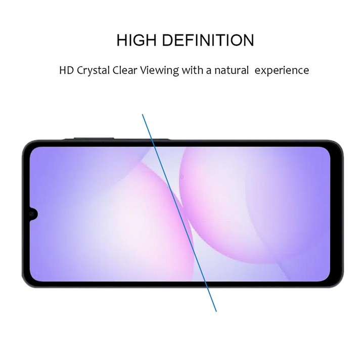 For Galaxy A08 5G 25pcs High Aluminum Full Screen Silk Printing Tempered Glass Film