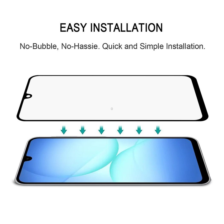 For Galaxy A18 5G 25pcs High Aluminum Full Screen Silk Printing Tempered Glass Film