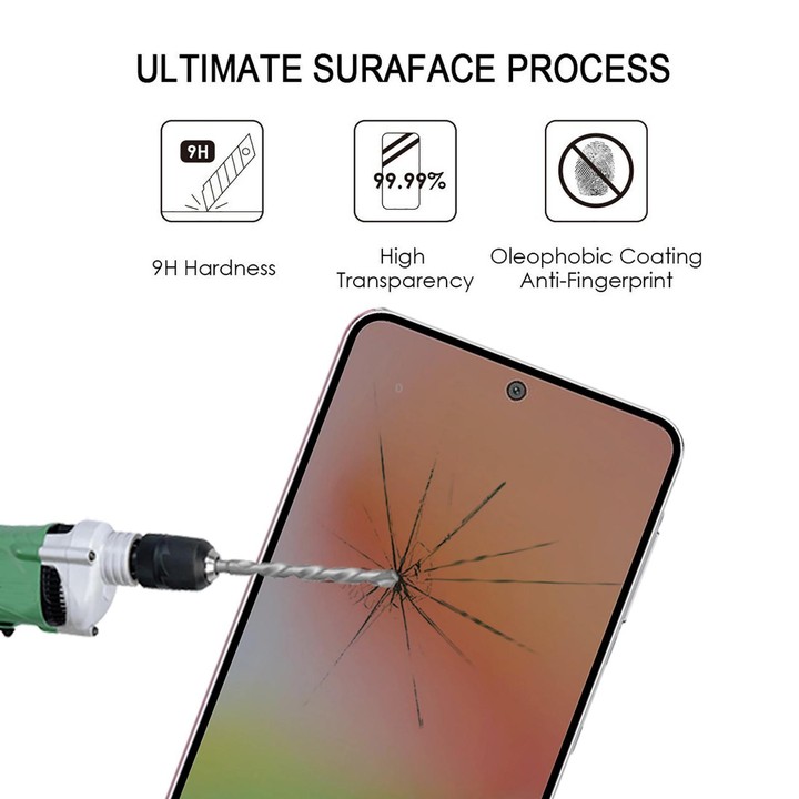 For Galaxy M47 5G 25pcs High Aluminum Full Screen Silk Printing Tempered Glass Film