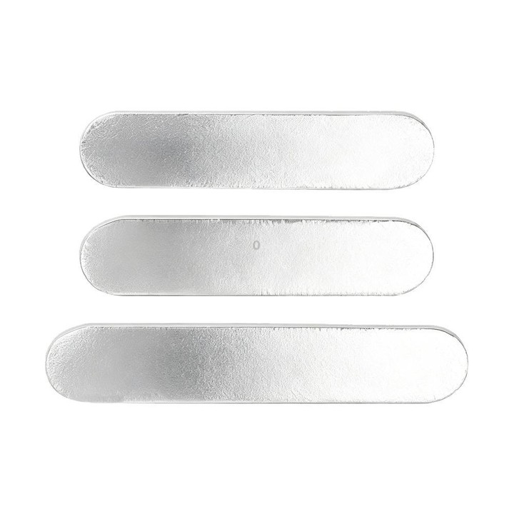 For iPad Pro 11 2024/13 2024/11 2025/13 2025 Power Button and Volume Control Button Set(Silver)