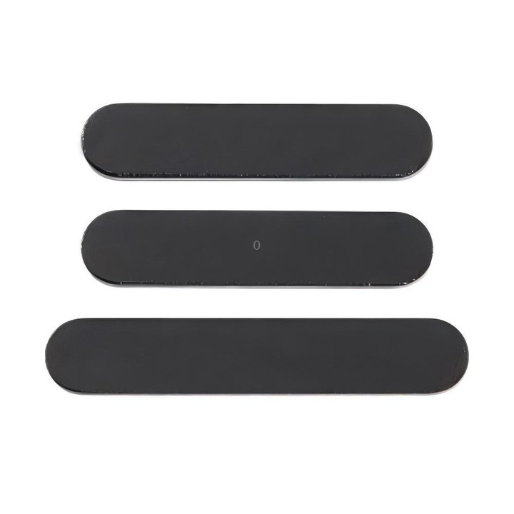 For iPad Pro 11 2024/13 2024/11 2025/13 2025 Power Button and Volume Control Button Set(Black)