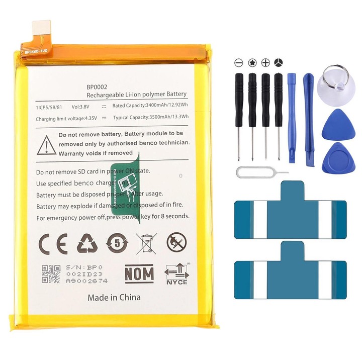 For Benco 3400mAh BP0002 Battery