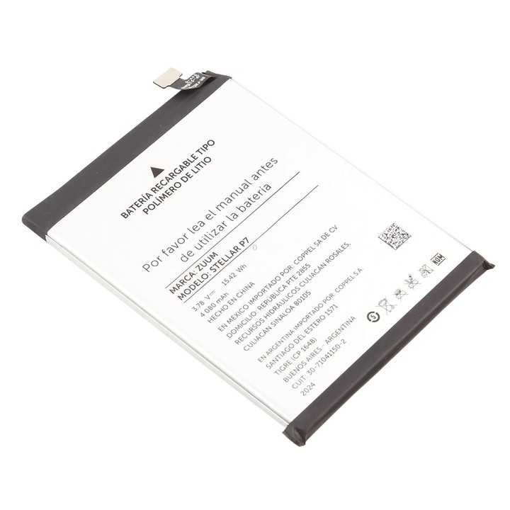 For Zuum Stellar P7 4080mAh Battery