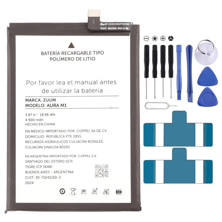 For Zuum Aura M1 2026 4900mAh Battery