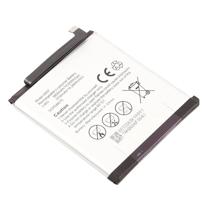 For General Mobile GM 9 Pro / GM8 Go Dual / GM6 / G006 3800mAh G007 Battery