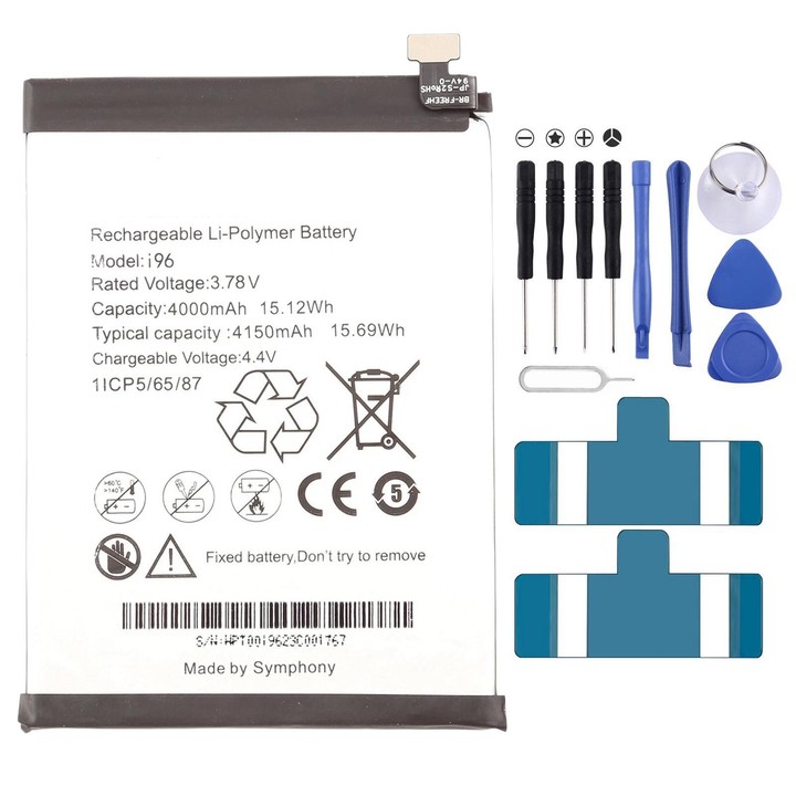 For Symphony i96 4150mAh Battery