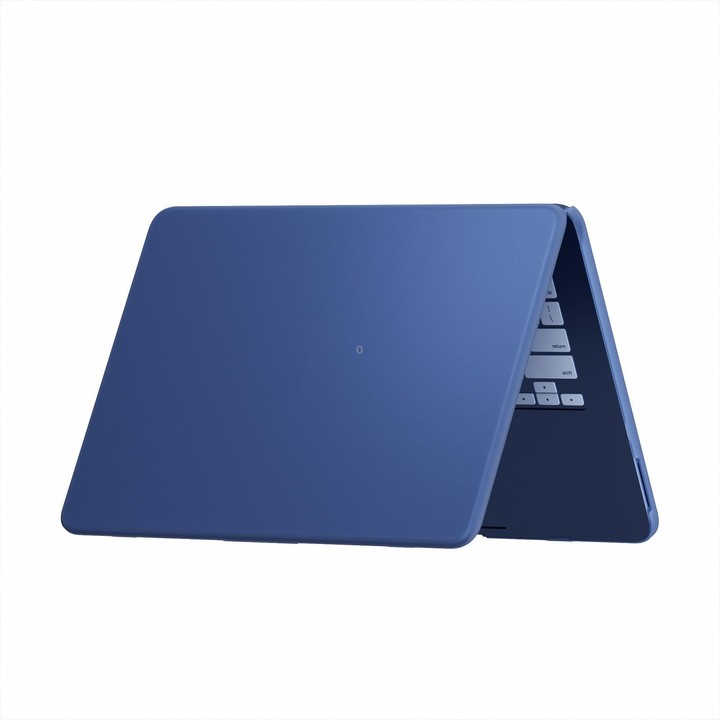 For MacBook Neo 13 inch 2026 A18 Pro A3404 Laptop Matte Style Protective Case(Blue)