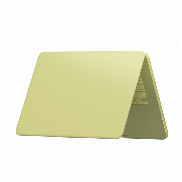 For MacBook Neo 13 inch 2026 A18 Pro A3404 Laptop Matte Style Protective Case(Yellow)