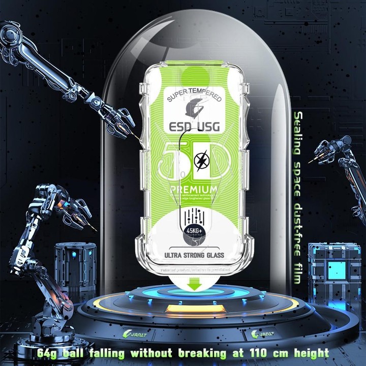 For Galaxy S23+ 5G 10pcs 5D Curved Easy Install Dust-proof Box Edge-to-Edge HD Tempered Glass Film, Support Ultrasonic Unlock