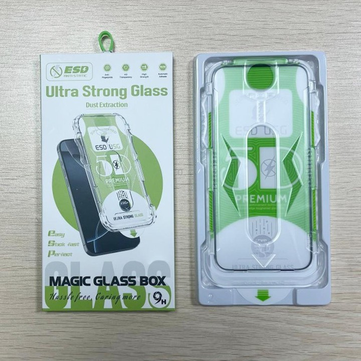 For Galaxy S22+ 5G 10pcs 5D Curved Easy Install Dust-proof Box Edge-to-Edge HD Tempered Glass Film, Support Ultrasonic Unlock