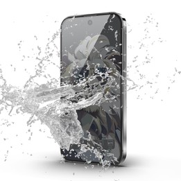 For Galaxy S23 5G 10pcs Easy Install Dust-proof Box Privacy Tempered Glass Film with Lens Film, Support Ultrasonic Unlock