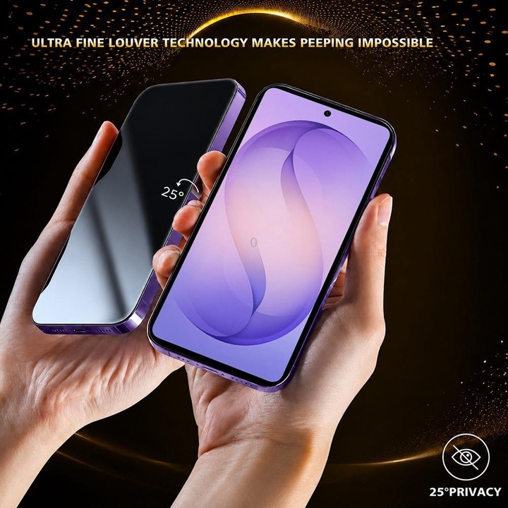 For Galaxy S22+ 5G 10pcs MEIDELE Easy Install Dust-proof Box Privacy Tempered Glass Film, Support Ultrasonic Unlock