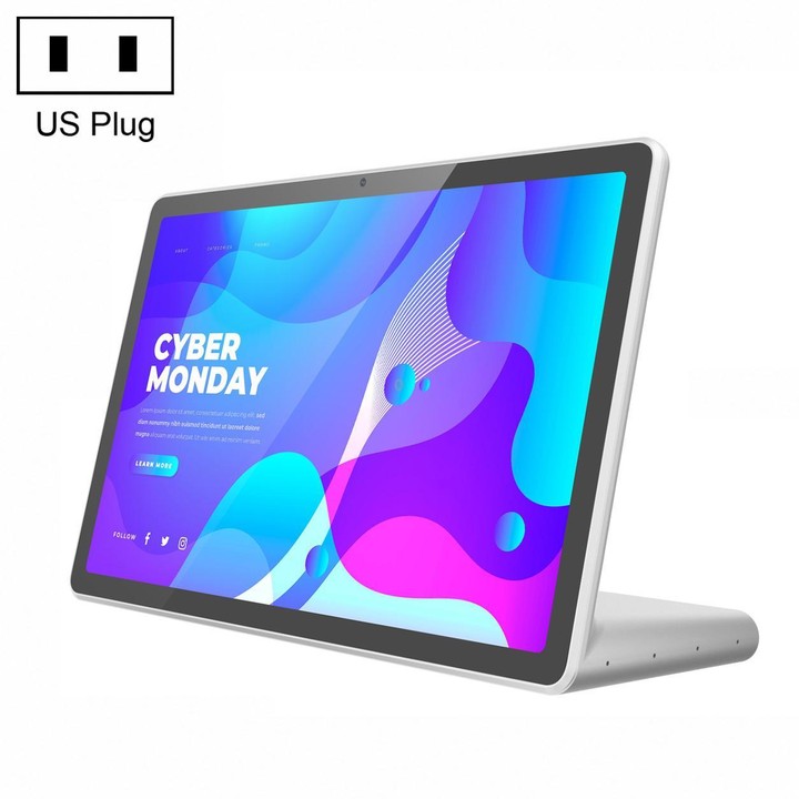 WL1109TH 10.95 inch Android OS Commercial Smart Touch Digital Signage, Plug:US Plug(White)