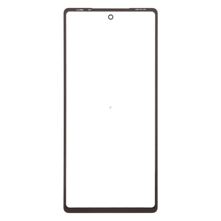 For Google Pixel 6a 5pcs Front Screen Outer Glass Lens with OCA Optically Clear Adhesive