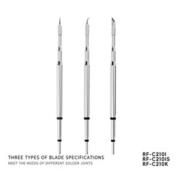 RF4 Soldering Iron Tips for C210 Soldering Handle, Model:RF-C210 K