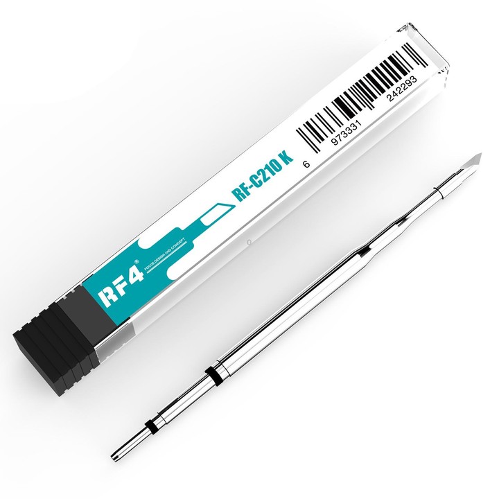 RF4 Soldering Iron Tips for C210 Soldering Handle, Model:RF-C210 K