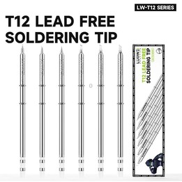 LUOWEI LW-T12 Series Soldering Iron Tips for T12 Soldering Station, Model:LW-T12-I