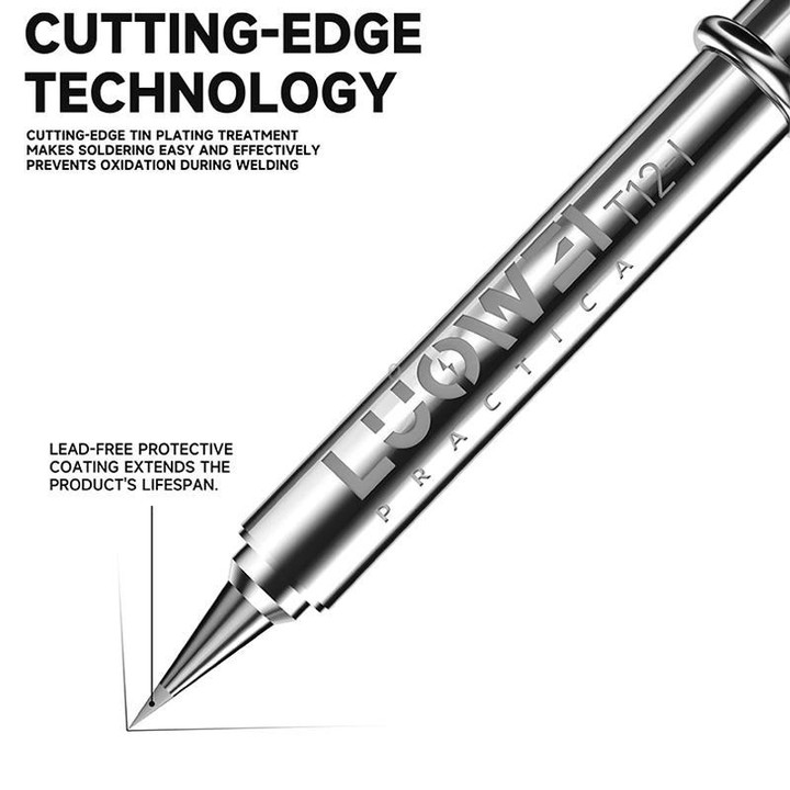 LUOWEI LW-T12 Series Soldering Iron Tips for T12 Soldering Station, Model:LW-T12-JS