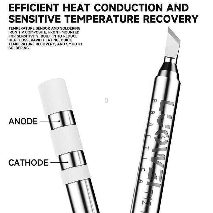 LUOWEI LW-T12 Series Soldering Iron Tips for T12 Soldering Station, Model:LW-T12-JS