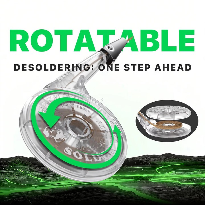 MECHANIC Dr.X Super Strong Version 1.5m Precision Desoldering Tape, Specification:2.5x1.5mm