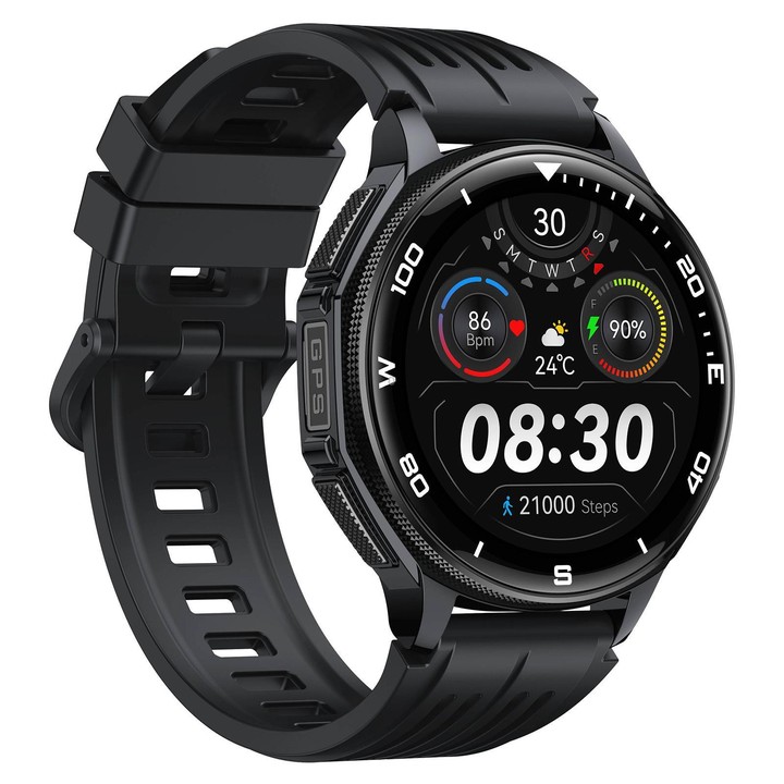 S99 1.43 inch GPS Sports Smart Watch, Support Bluetooth Call / Heart Rate / Blood Oxygen / Sleep Monitoring(Black)