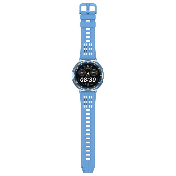 S99 1.43 inch GPS Sports Smart Watch, Support Bluetooth Call / Heart Rate / Blood Oxygen / Sleep Monitoring(Blue)