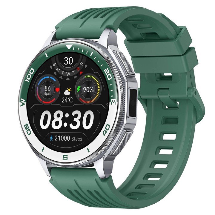 S99 1.43 inch GPS Sports Smart Watch, Support Bluetooth Call / Heart Rate / Blood Oxygen / Sleep Monitoring(Green)
