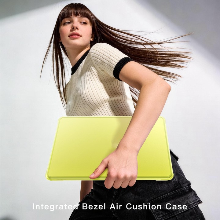 Matte Transparent Style Protective Laptop Case For MacBook Neo 13 inch A3404 2026(Yellow)