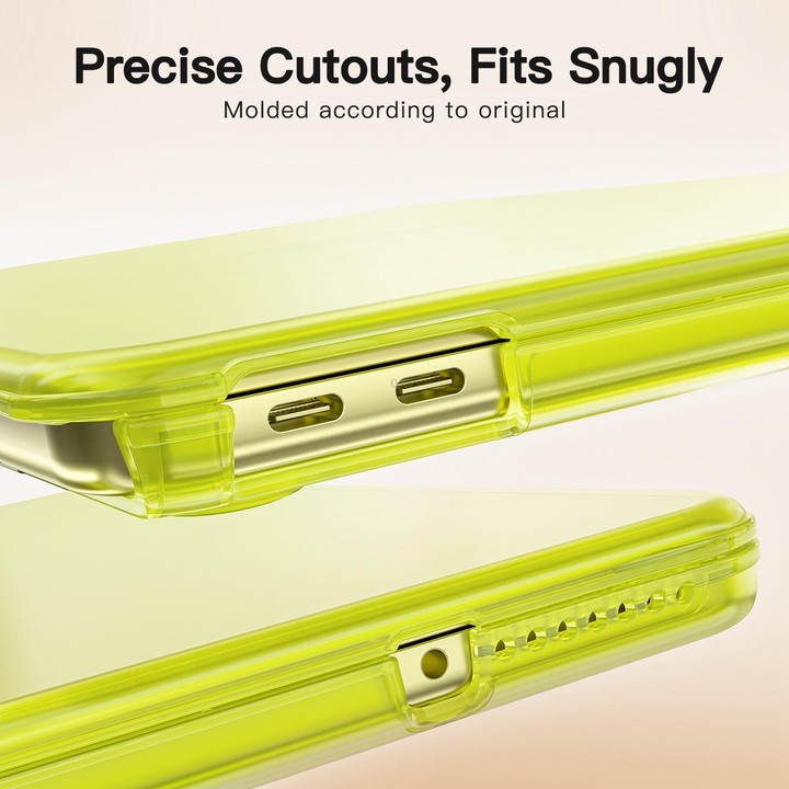 Matte Transparent Style Protective Laptop Case For MacBook Neo 13 inch A3404 2026(Yellow)