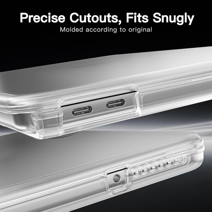 Matte Transparent Style Protective Laptop Case For MacBook Neo 13 inch A3404 2026(Transparent)