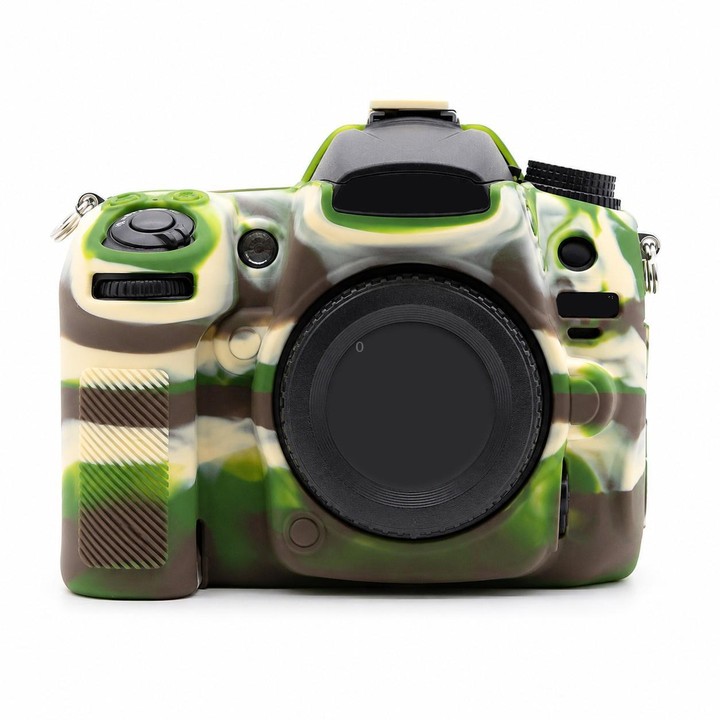 For Nikon D7000 Soft Silicone Camera Protective Case(Camouflage)