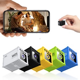 W05 1080P Smart HD Wireless Mini Camera(Yellow)