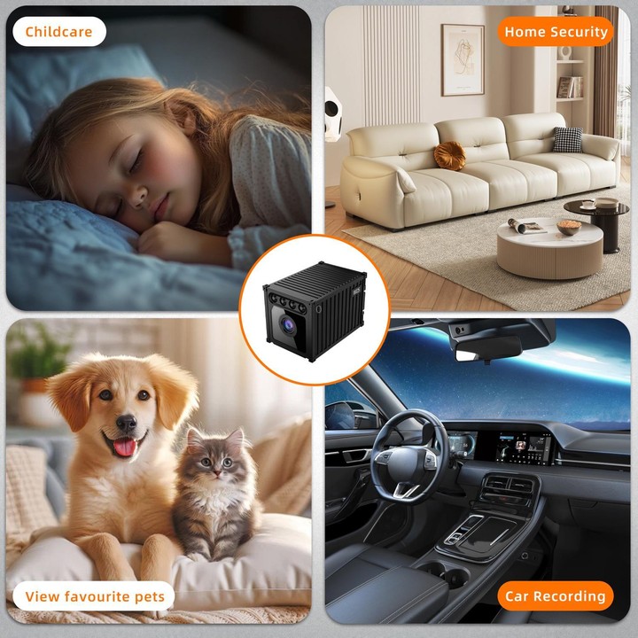 W05 1080P Smart HD Wireless Mini Camera(Blue)