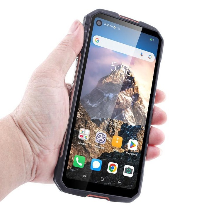 UNIWA F915 Rugged Phone, 4GB+64GB, 6.28 inch Android 160 Unisoc T310 Quad Core, Network: 4G, NFC, Plug:UK Plug(Black Orange)