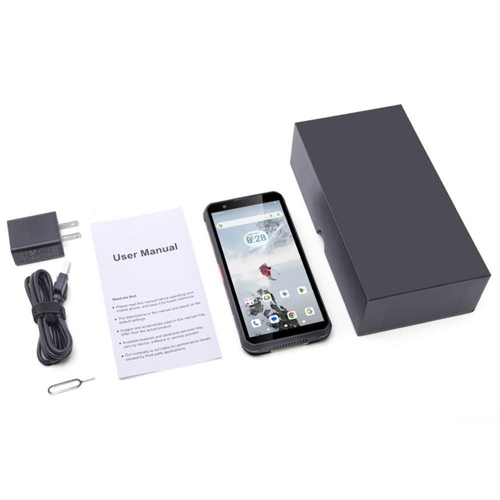 UNIWA F999 Rugged Phone, 4GB+64GB, 5.33 inch Android 16.0 Unisoc T615 UMS9230E Octa Core, PTT Button, Network: 4G, NFC, Plug:UK