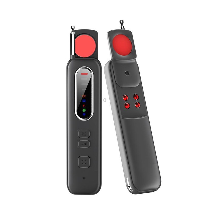 T012 Infrared Detection Privacy Camera RF Signal Detector for Hotel Privacy Protection(Black)