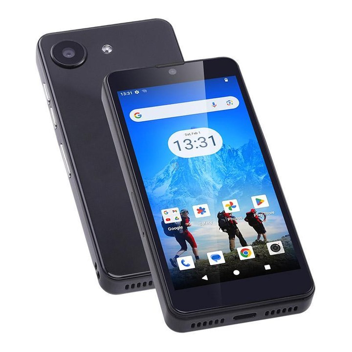 UNIWA Q999, 4GB+64GB, 4.0 inch Android 14.0 Unisoc T606 Octa Core, Network: 4G, OTG, Plug:EU Plug(Black)