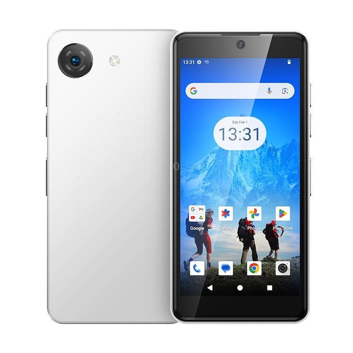 UNIWA Q999, 4GB+64GB, 4.0 inch Android 14.0 Unisoc T606 Octa Core, Network: 4G, OTG, Plug:EU Plug(White)