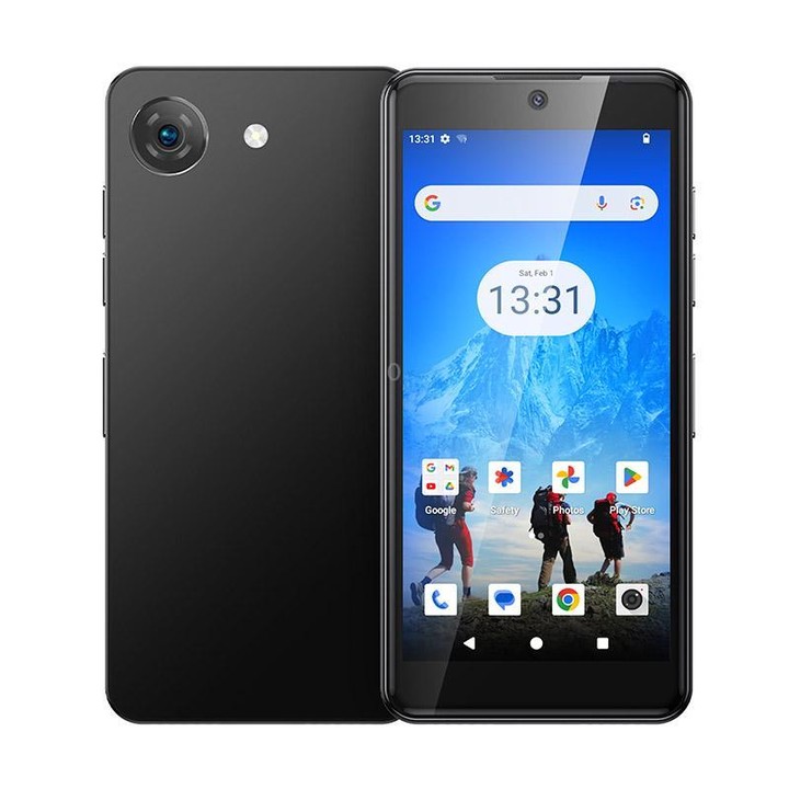 UNIWA Q999, 4GB+64GB, 4.0 inch Android 14.0 Unisoc T606 Octa Core, Network: 4G, OTG, Plug:AU Plug(Black)