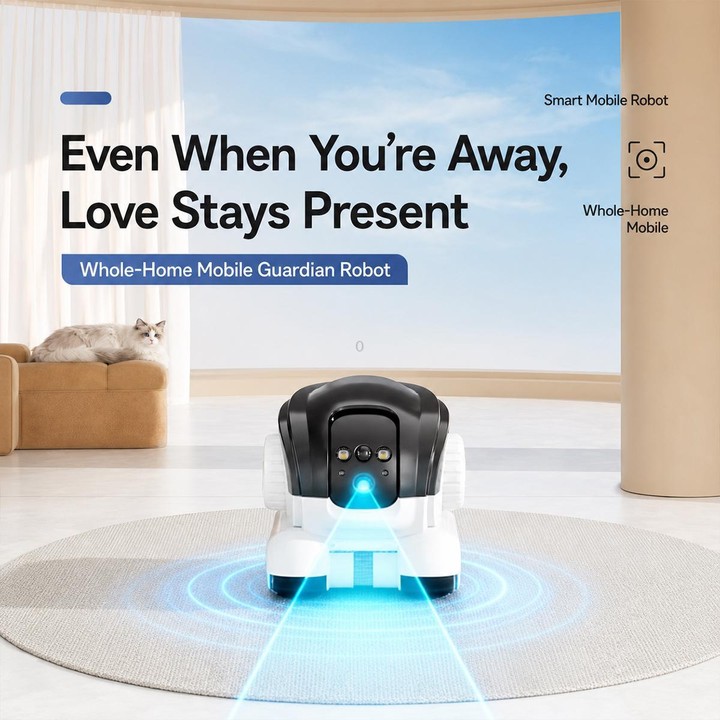 Home HD Dual Lens Smart Mobile Remote Control Pet Monitoring Camera, Style:Type A