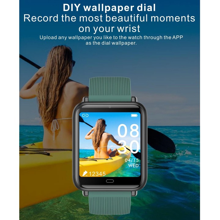 Q9T 1.3 inch TFT Touch Screen Dual-mode Bluetooth Smart Watch, Support Body Temperature Detection / Blood Oxygen Monitor / Blood