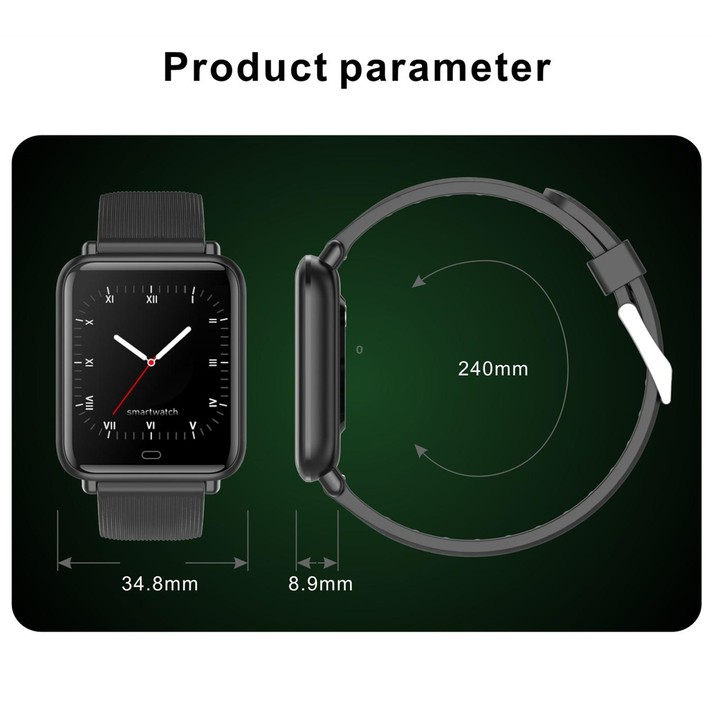 Q9T 1.3 inch TFT Touch Screen Dual-mode Bluetooth Smart Watch, Support Body Temperature Detection / Blood Oxygen Monitor / Blood