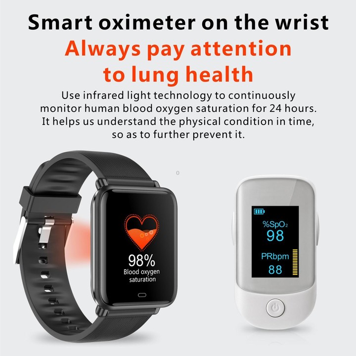 Q9T 1.3 inch TFT Touch Screen Dual-mode Bluetooth Smart Watch, Support Body Temperature Detection / Blood Oxygen Monitor / Blood