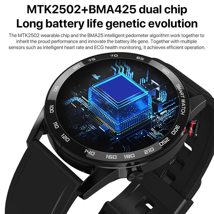 1.3 inch Touch Screen Dual-mode Bluetooth Smart Watch, Support Sleep Monitor / Heart Rate Monitor / Blood Pressure Monitoring(Bl