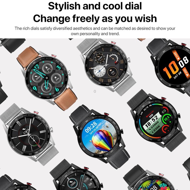 1.3 inch Touch Screen Dual-mode Bluetooth Smart Watch, Support Sleep Monitor / Heart Rate Monitor / Blood Pressure Monitoring(Bl