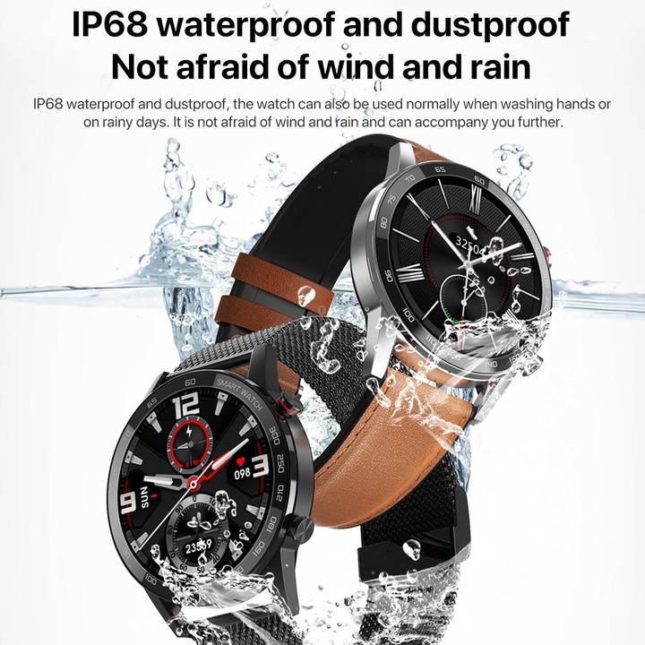 1.3 inch Touch Screen Dual-mode Bluetooth Smart Watch, Support Sleep Monitor / Heart Rate Monitor / Blood Pressure Monitoring(Si