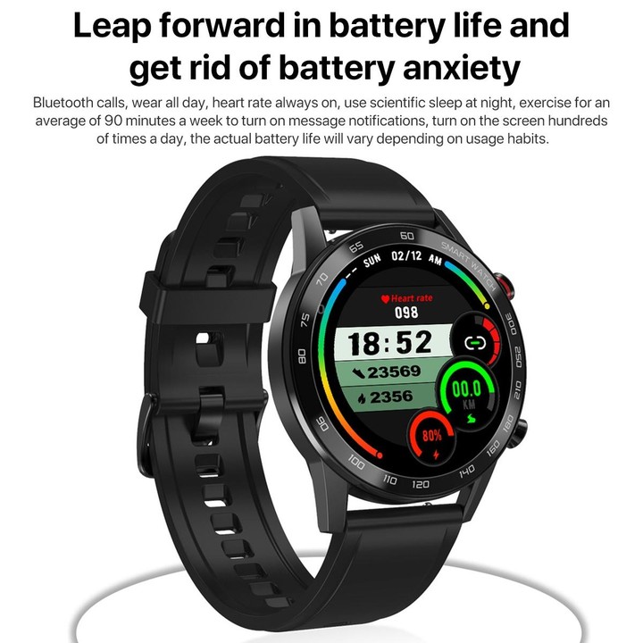 1.3 inch Touch Screen Dual-mode Bluetooth Smart Watch, Support Sleep Monitor / Heart Rate Monitor / Blood Pressure Monitoring(Si