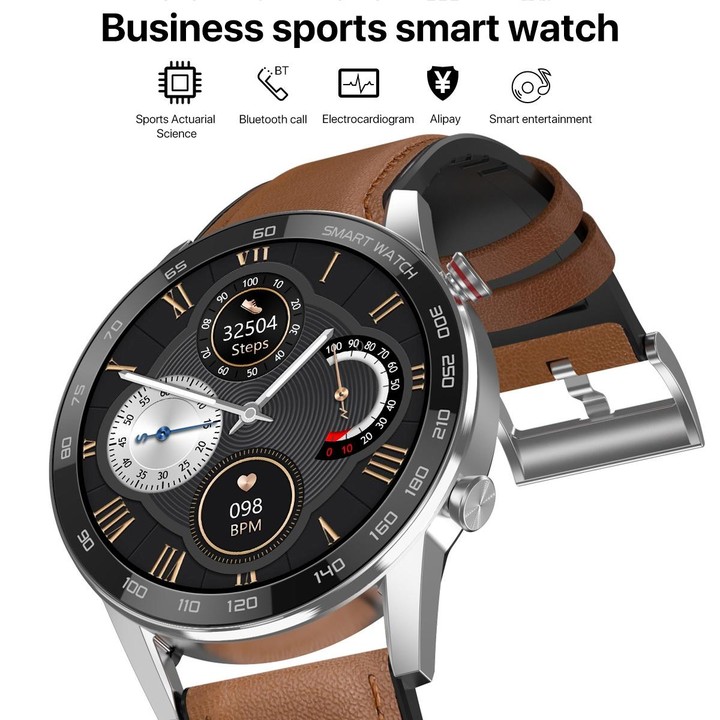 1.3 inch Touch Screen Dual-mode Bluetooth Smart Watch, Support Sleep Monitor / Heart Rate Monitor / Blood Pressure Monitoring(Si